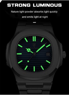 POEDAGAR Watch for Men Quartz Stainless Steel Water Resistant Analog Watch  - Image 3