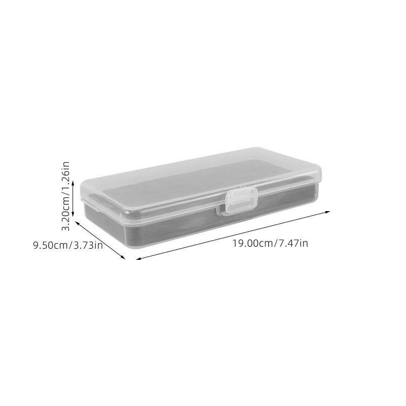 30 Compartment Plastic Sewing Bobbin Storage Case With Black Sponge Insert - Image 3