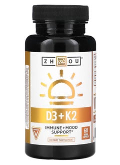 D3 + K2 60 Veggie Capsules