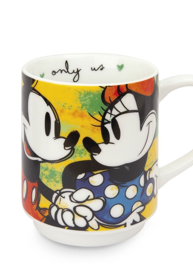 EGAN Stackable Mug Green Mickey Mouse 