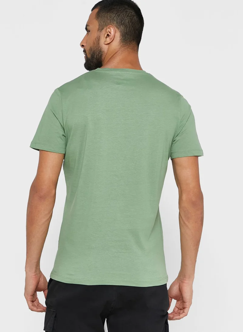 JACK & JONES Graphic Crew Neck T-Shirt