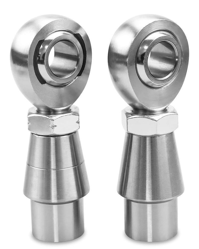 AUGREX Upgrade 5/8 Heim Joints Rod End Kit, Left and Right Hand Thread 750 Chromoly Heim Joint, Panhard Bar Rod End Kit with Tube Adapters and Jam Nuts, 1 Set - Image 1