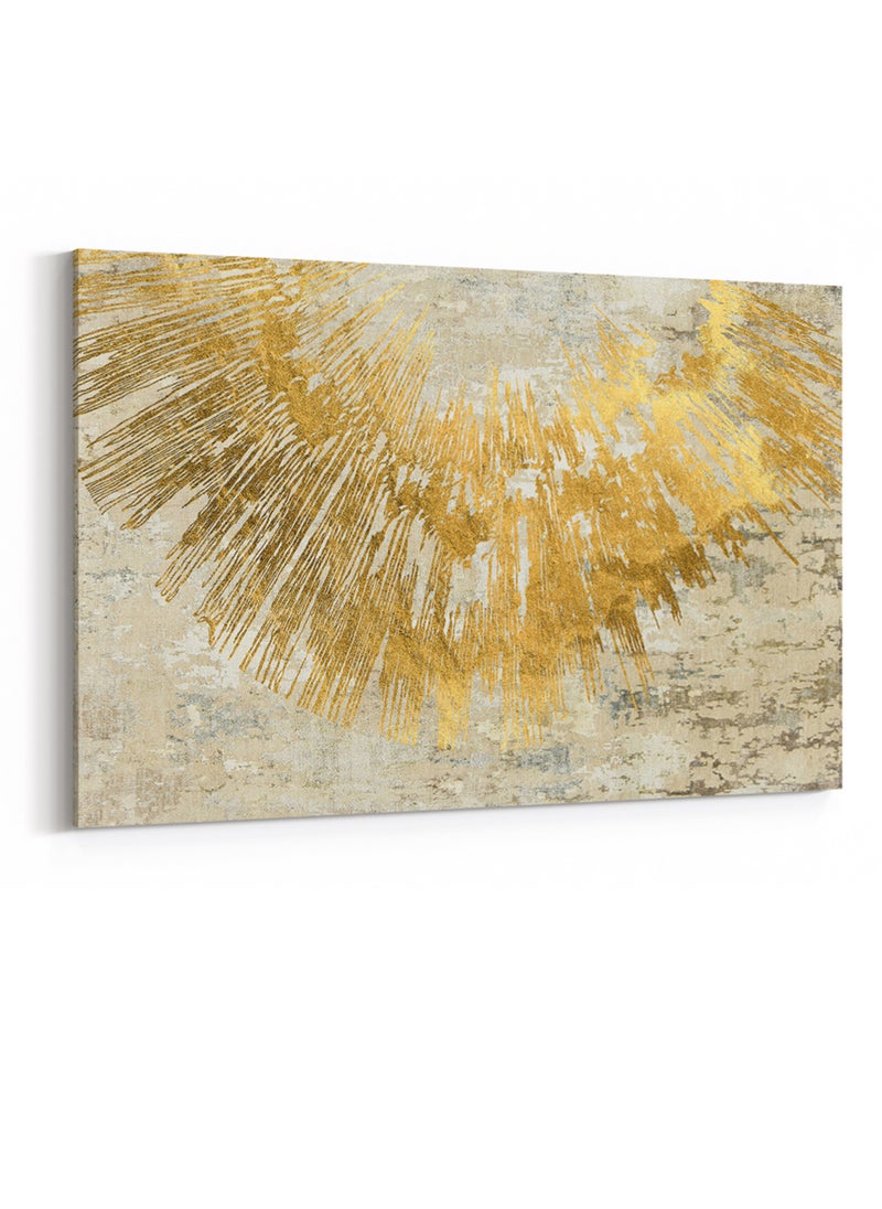 LOWHA Canvas Wall Art Stretched Over Wooden Frame with Abstract Oil Painting  - Image 4