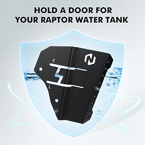 NICECNC Coolant Tank Protector Compatible with Yamaha Raptor 700 YFM700 2013 2015-2024,Raptor 700 YFM700R 2006-2008 2014 Black ATV Expansion Motorcycle Accessories - Image 2