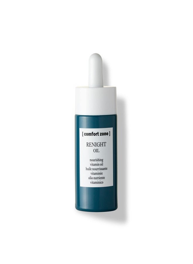 Comfort Zone ] Renight Nourishing Vitamin Face Oil, Double Hydrating Action For Silky Texture, Night Treatment, 1 fl. oz. - Image 1