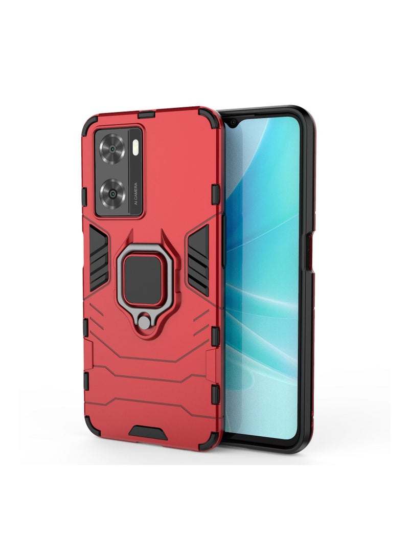 Protective Case Cover For Oppo A57 4G/A77 4G/Oneplus Nord N20 SE Red - Image 1