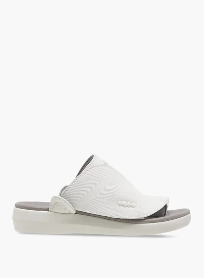 Al Waha Boys Textured Slip-On Arabic Sandals with Toe Loop Detail