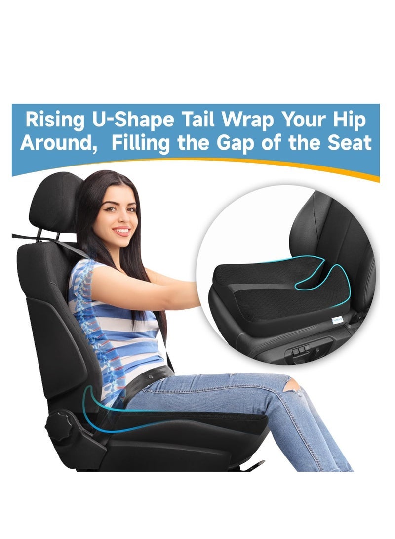 Loxira Upgraded Memory Foam Car Seat Cushion – Ergonomic Chair Pad for Car, Truck, Office - Image 3