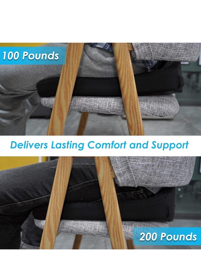 Loxira Upgraded Memory Foam Car Seat Cushion – Ergonomic Chair Pad for Car, Truck, Office - Image 5