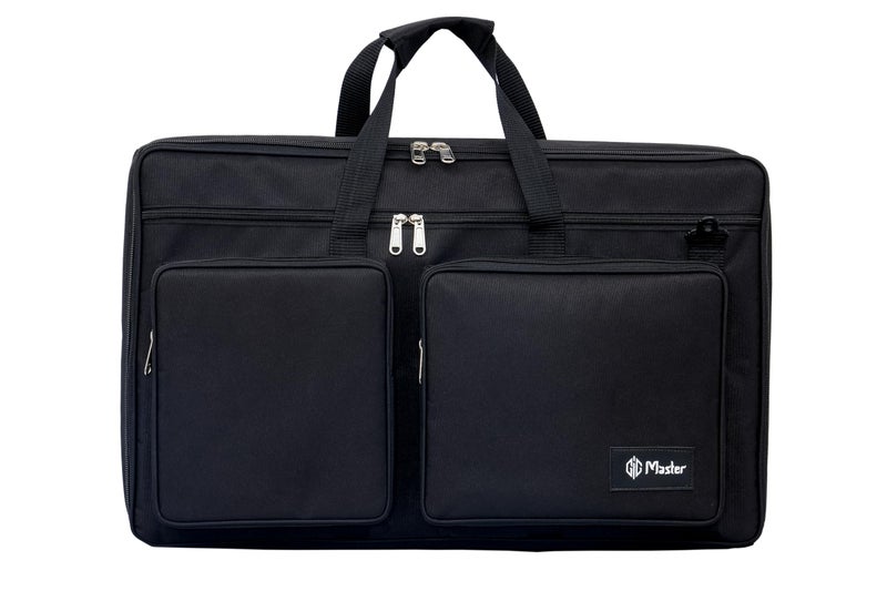 GIG Master Heavy Padded Octapad Cover for Roland SPD-20, SPD-20X, SPD-20 PRO, SPD-8, SPD-11, Heavy Duty Light Weight Gig Bag with Safety Velcro & Double Pocket(Black) - Image 3