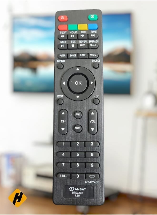 Dansat Remote Control Black