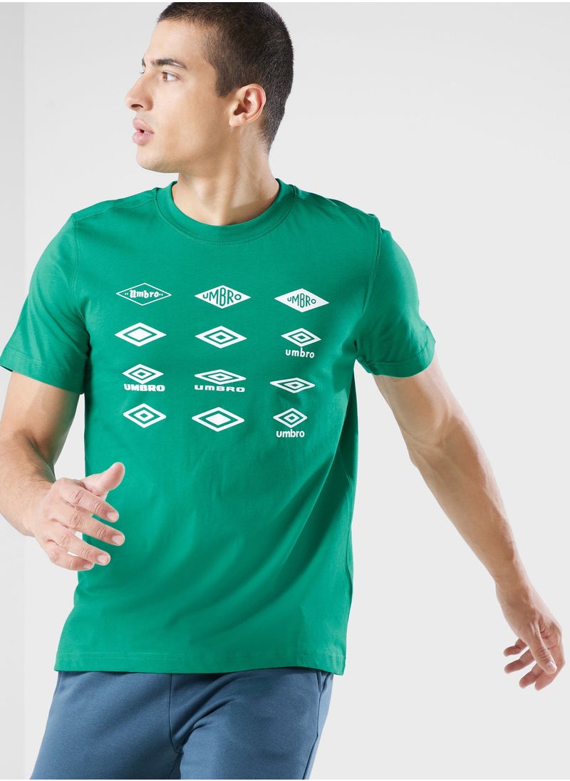 umbro - Historic Logos Graphic T-Shirt - Image 1