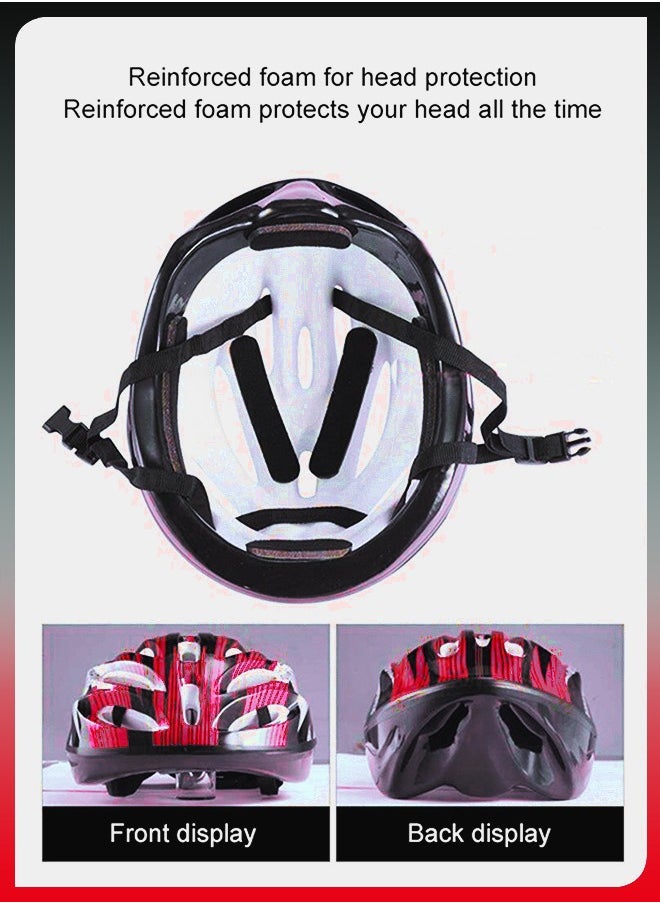 Toshonics Adult Mountain Road Bike Cycling Helmet Adjustable Multi Sports For Skating Scooter Men Women Safety Protection  - Image 5