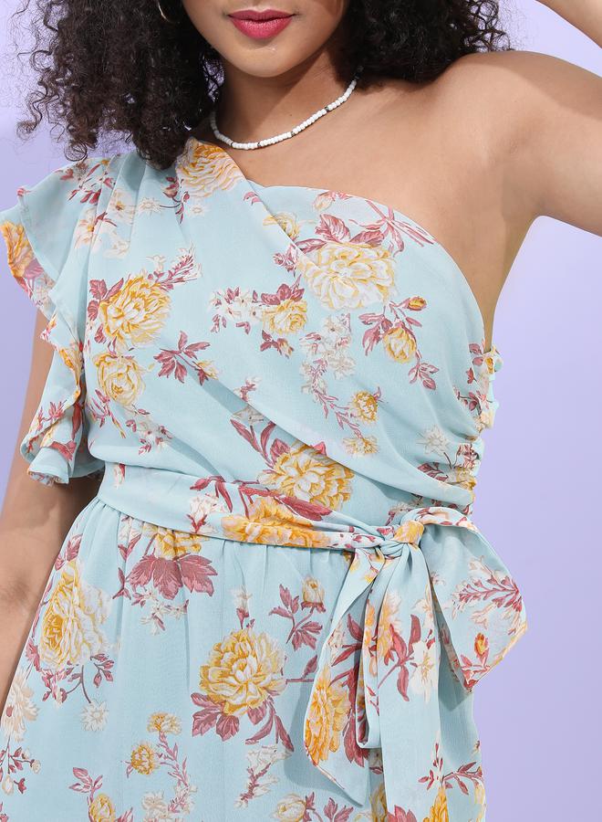 Tokyo Talkies Floral Ruffled Midi Dress  - Image 4
