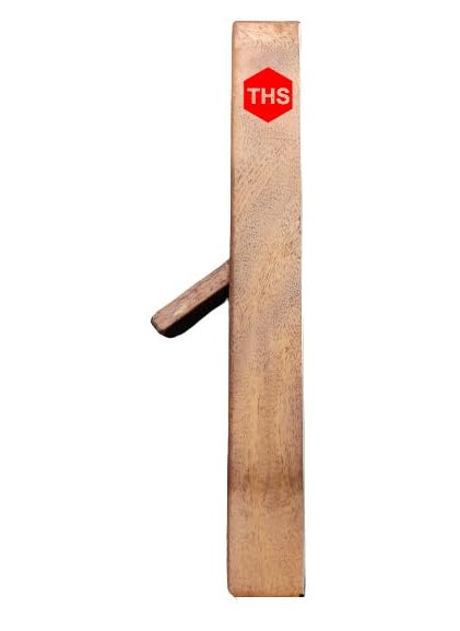 THS THS 9 Teakwood Sagwan Hand Wood PlanerRandha with Steel Plate  - Image 3