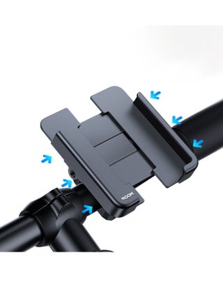 Bicycle Metal Mobile Phone Bracket, Strong Combined Force, Widened Arm Span, 360 Degree Free Rotation Without Dead Angle, Free Conversion Of Horizontal And Vertical Screen Bracket, Black - pzsku/Z7F44609433EEB182B32FZ/45/_/1680263399/e83c0375-b10c-4ff4-bed1-7647d75beec3