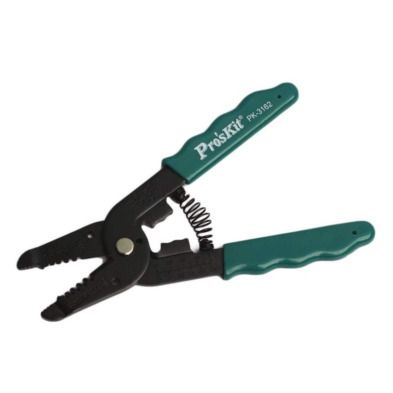 Proskit Proskit 8PK3162 Carbon Steel Stripping Combination Tool Green  - Image 1