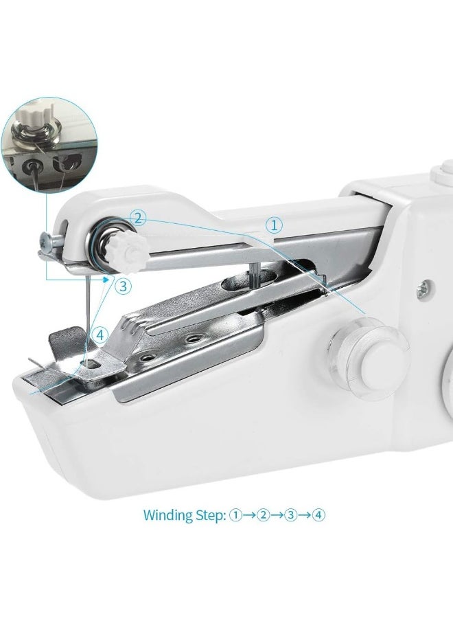 Generic Mini Handheld Electric Sewing Machine Handy Stitch Portable  - Image 4