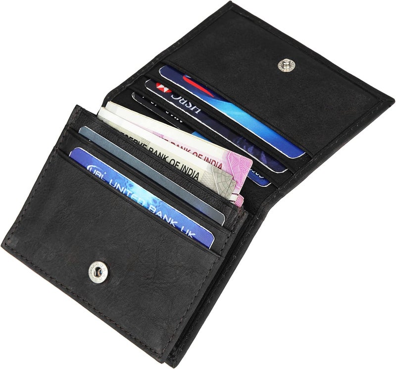 Napa Hide ® Mens Leather Wallet (Black) - Image 2
