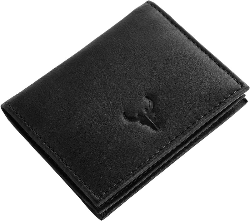 Napa Hide ® Mens Leather Wallet (Black) - Image 1