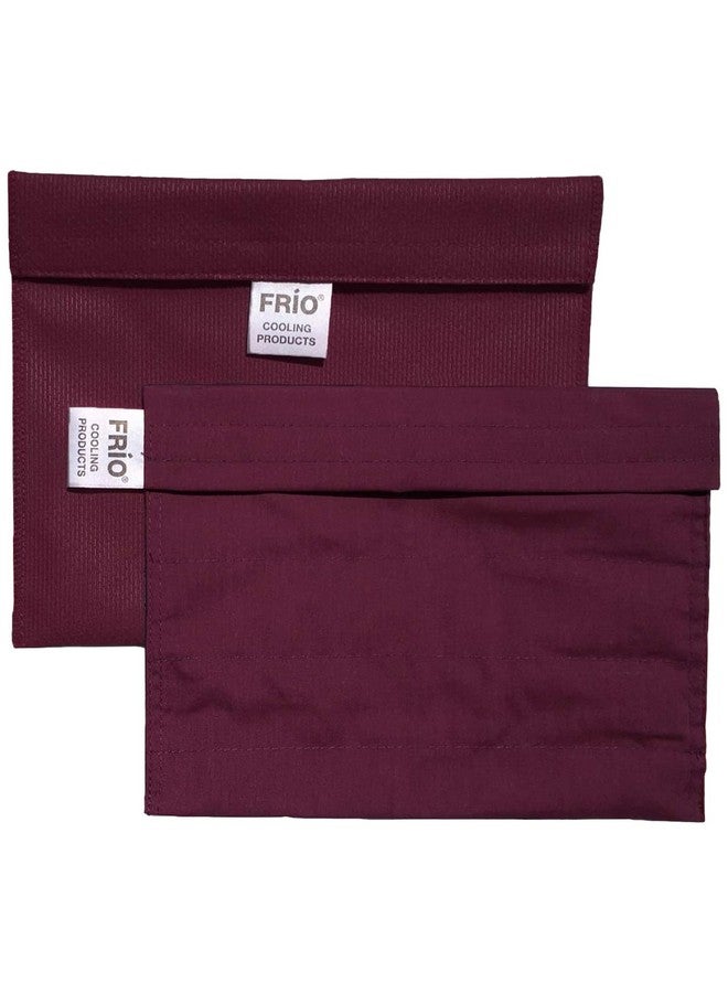 FRIO ® كبير جداً: محفظة سفر لتبريد الأنسولين (بوردو) لمرضى السكري مصنوعة في المملكة المتحدة - بدون أكياس ثلج، مرة أخرى أبداً! - Image 1