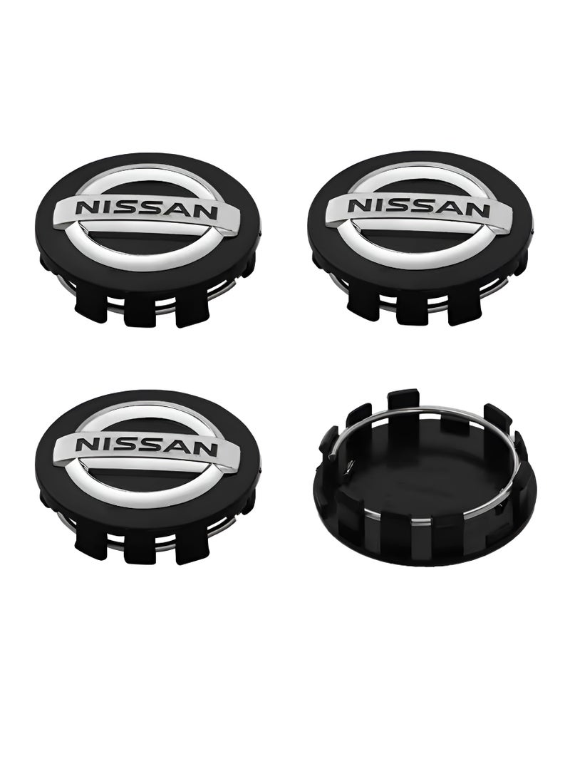 Nissan 4Pcs Car Wheel Center Hub Caps Covers for Nissan  - Image 1