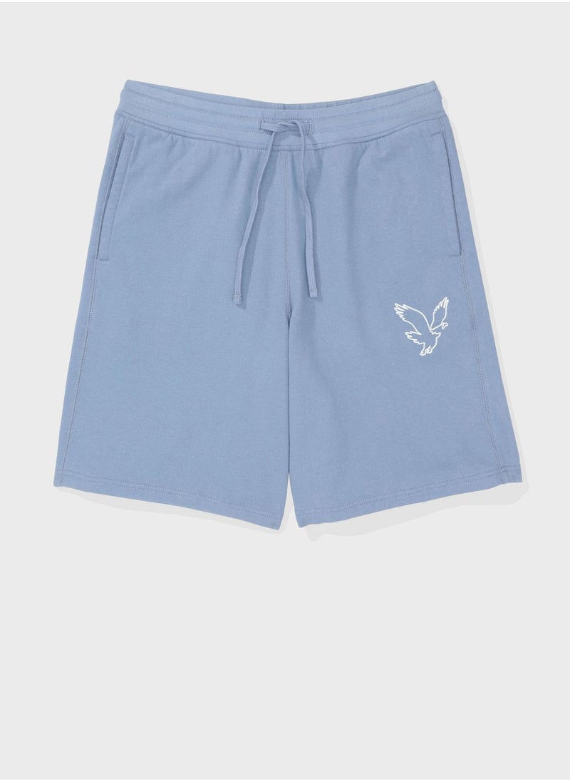 Drawstring Sweat Shorts