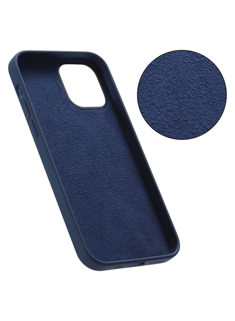 ELTRAZONE Silicone Protective Case Compatible with iPhone 14 Pro Max Soft Liquid Gel Rubber Cover Shockproof Bumper Anti-Scratch Anti-Fingerprint Anti-Drop Slim Cover for iPhone (for iPhone 14 Pro Max) - Image 3