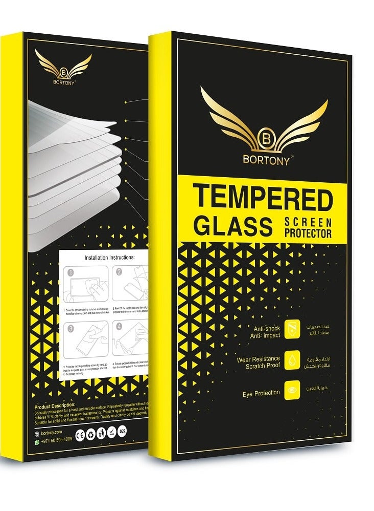 BORTONY Tempered Glass Screen Protector For Samsung Galaxy Note 9 - Image 2