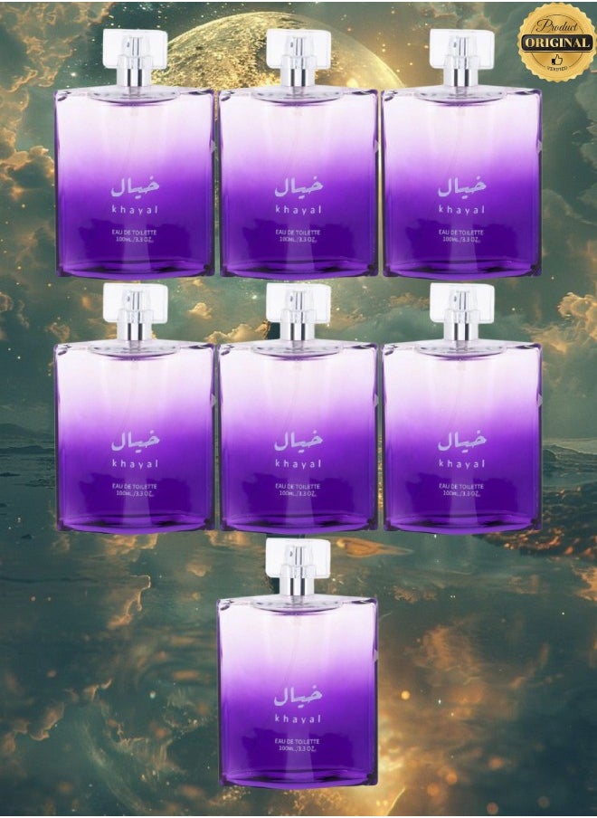 خيال 7 قطع عطر خيال 100 مل  - Image 1