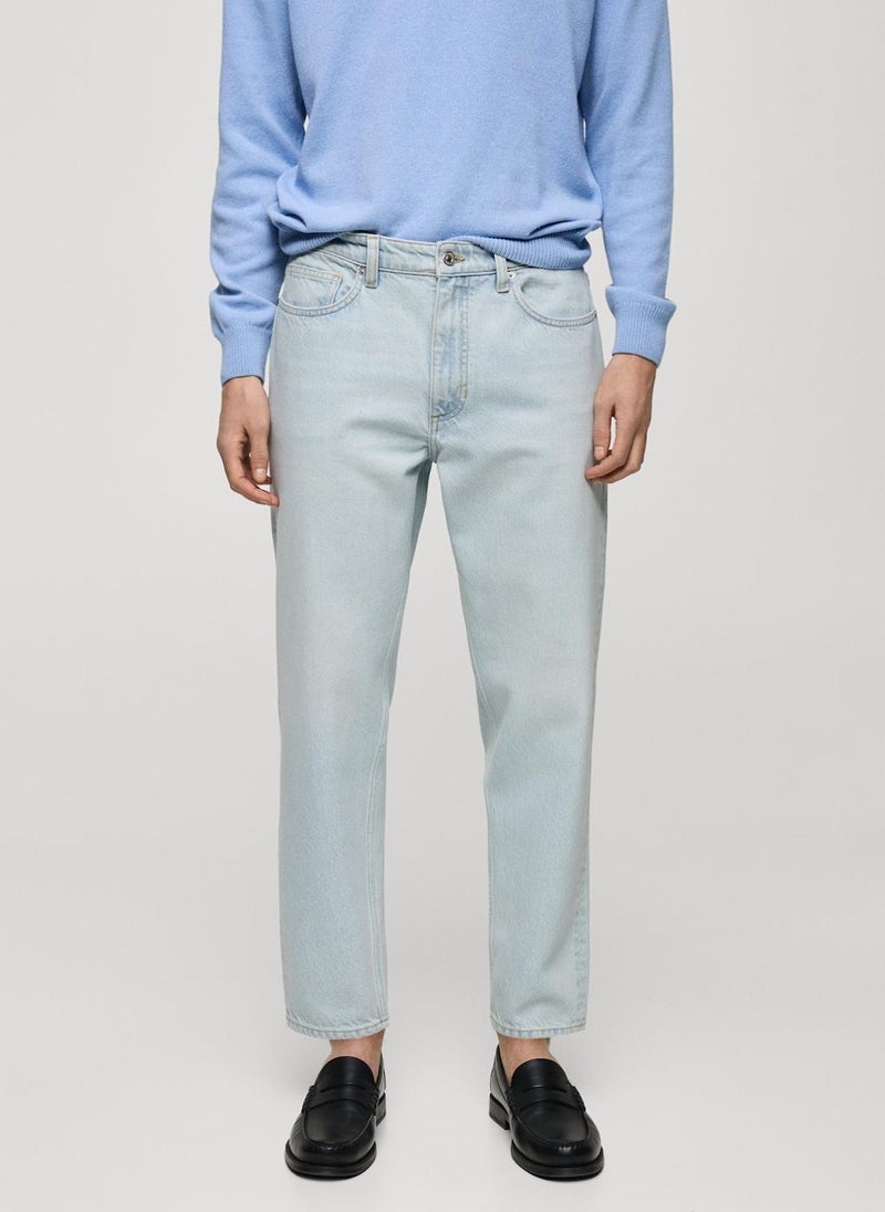 Mango Man Casual Staright Fit Jeans  - Image 1