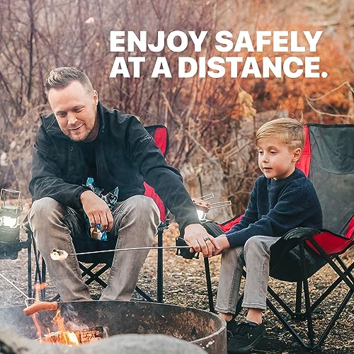 MalloMe Smores Sticks for Fire Pit - Accessories for Campfire Marshmallow Roasting Sticks Smores Kit Outdoor - Smore Skewers Hot Dog Fork For Outside, Camping Essentials Bonfire Gear Long 32" 5 Pack - Image 4