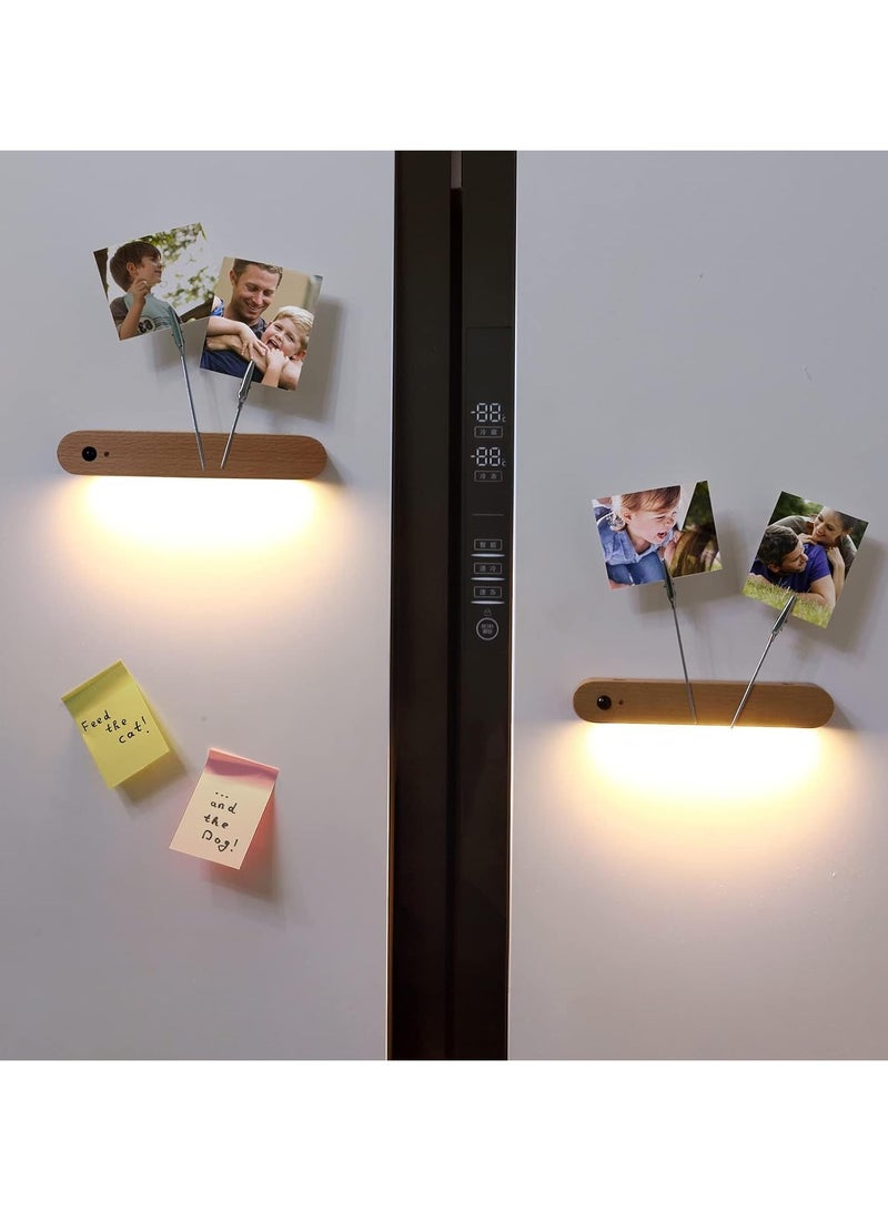 general LED Motion Sensor Night Light Battery Powered Wall Light - USB Rechargeable Magnetic Light for Kids Room Bathroom Cabinet Closet Hallway - Image 3