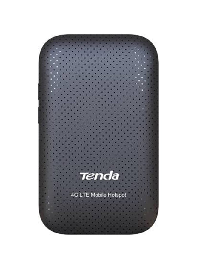 Tenda 4G185 3G/4G Mobile Hotspot, 4G LTE 150Mbps MiFi Device, 4G Router, Single_Band, Support USB Interface Charging | 2100 mAh Battery Black - Image 1