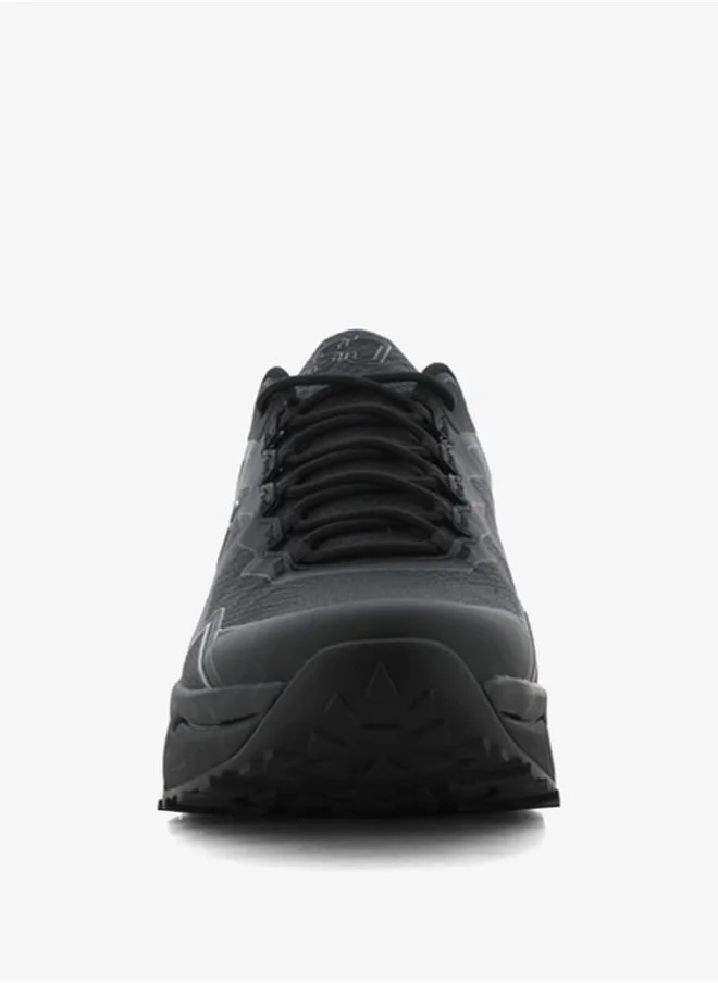 SJ Men's Printed Sneakers with Lace-Up Closure
