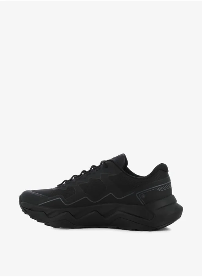 SJ Men's Printed Sneakers with Lace-Up Closure