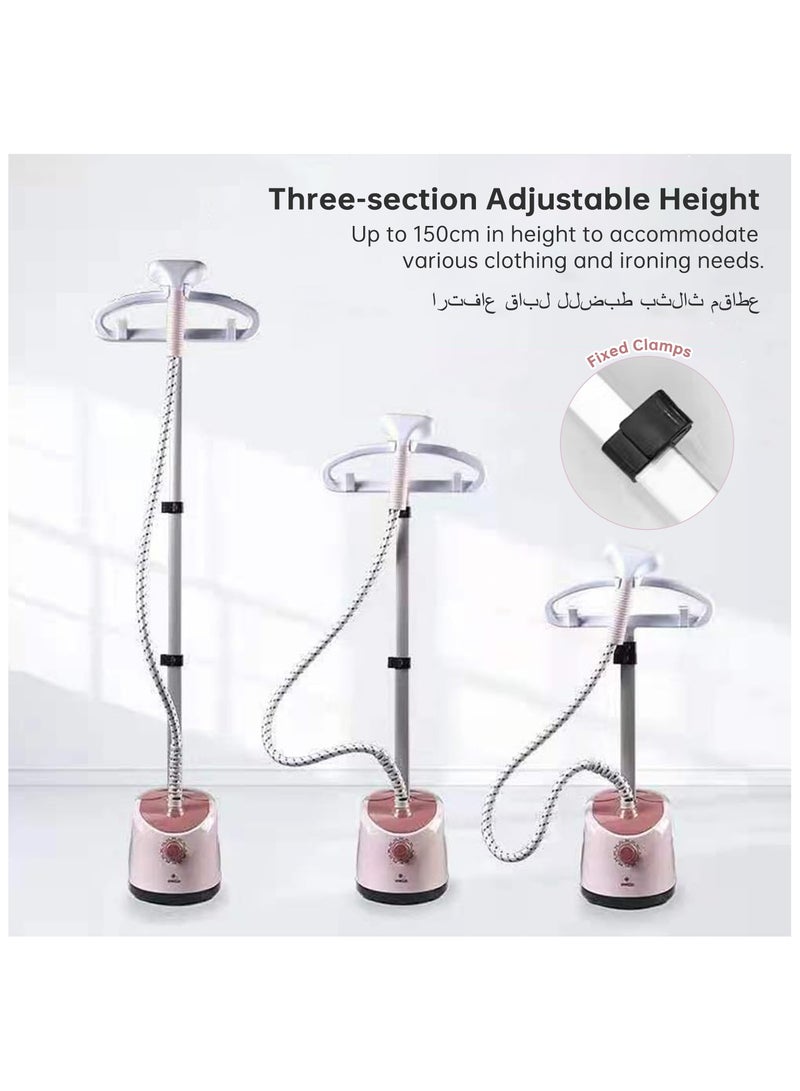 Perfin Standing Garment Steamer, 2000w Vertical Steamer for Clothes, 11 Level Steam Adjustment, 2L Water Tank, 30s Fast Steam - Image 2