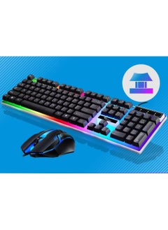 G21 G21WT LED gaming keyboard with mouse kit in black  - Image 2
