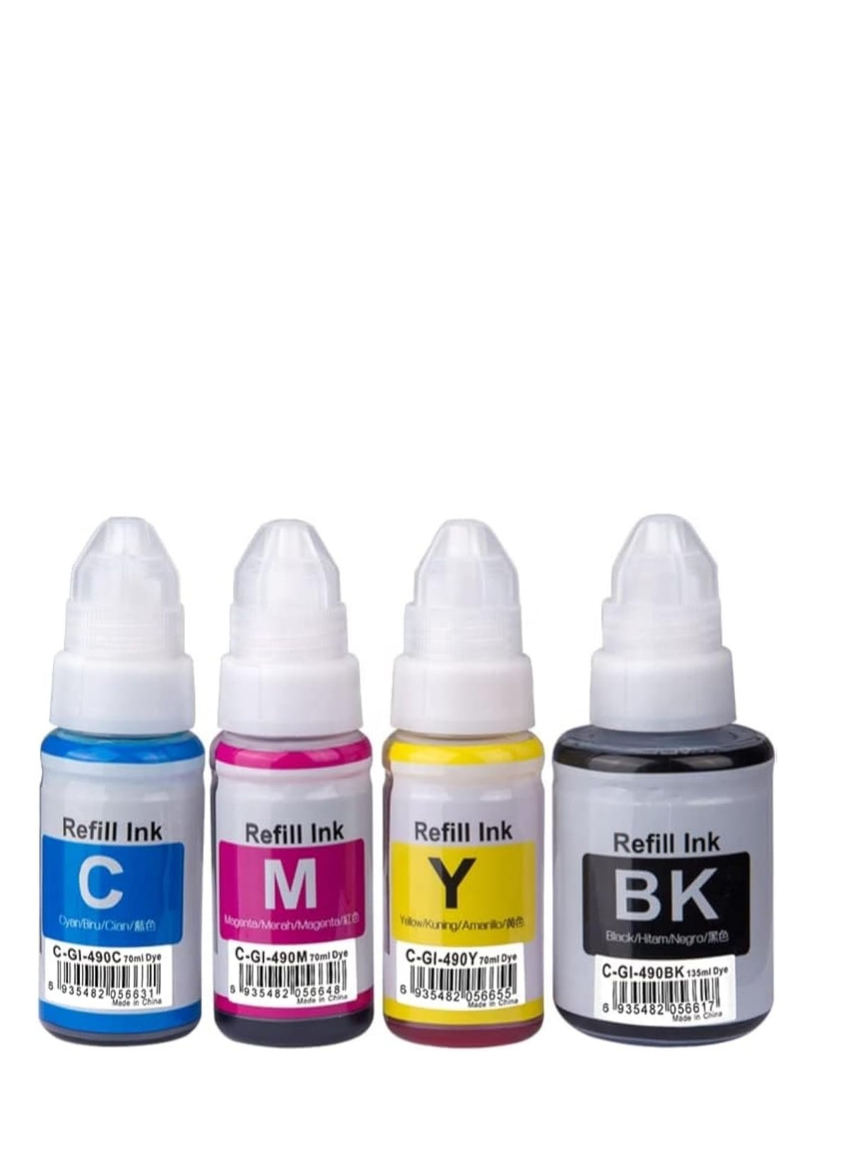 Canon gi-490 Ink With Canon Printer For Pixma