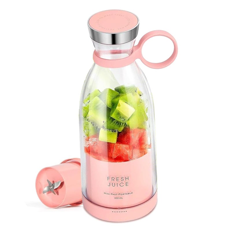 THEWAPEUTIC ENTERPRISE Rechargeable Mini Juicer Blender Portable Juicer Bottle Electric Fruit Juice Maker Machine Personal Size Juicer Bottle Blender Grinder Mixer for Juices Shakes and Smoothies - Image 4