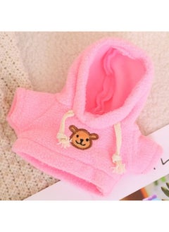 Generic Cotton Doll Clothing And Retail Cute Dress Lolita Maid Cute Fresh Princess Skirt-Specifications:20cm Doll Clothes -Color:Winter Love Song Baby Clothes + Free Clothes Hanger  - Image 2
