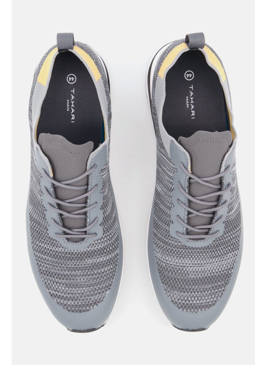 Men Textured Lace Up Shoes, Grey - pzsku/Z7F45A916C46CFC01911CZ/45/_/1729779363/f393cf68-3c20-4955-9823-5b00d8ff9ece