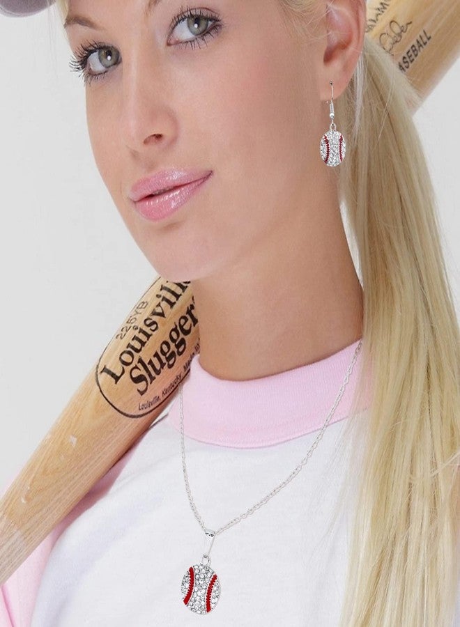 Frodete Baseball Earrings for Women Baseball Mom Accessories Essentials Game Day Fan Gifts Lightweight Sports Stud Earrings Jewelry Game Day Shirts Women - Image 2