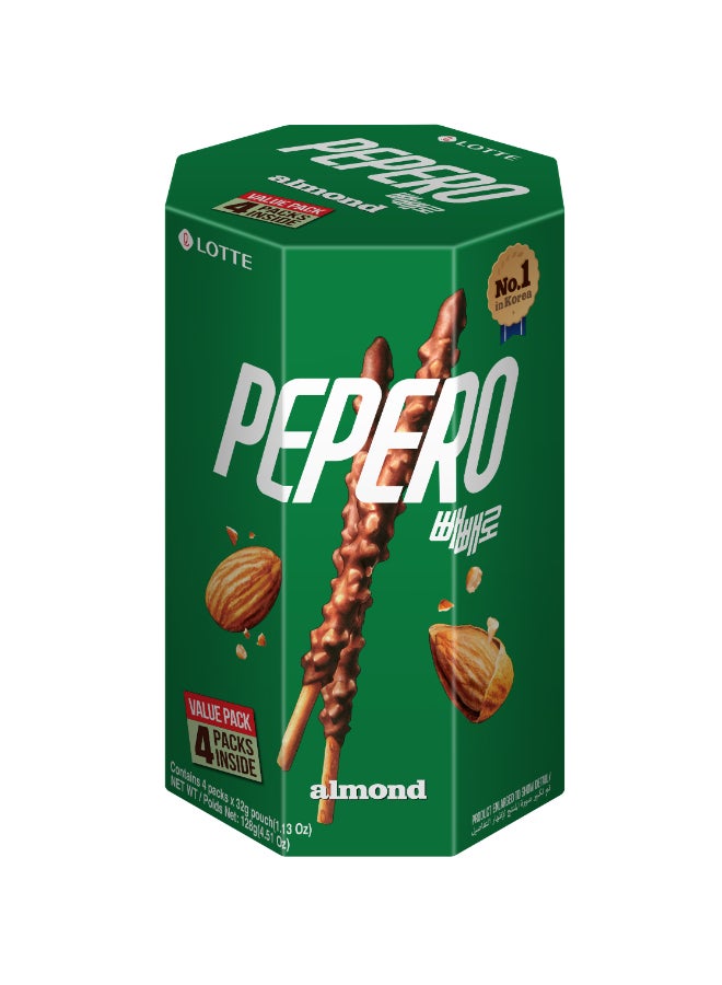PEPERO ALMOND OCTOGEN CASE 128g