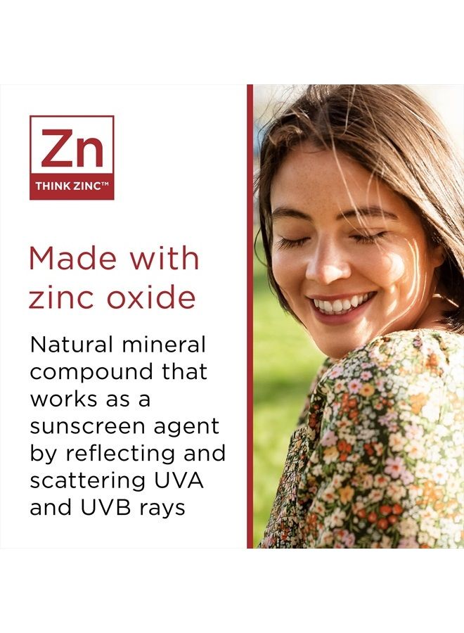 UV Physical Tinted Face Sunscreen, SPF 41 Tinted Mineral Sunscreen with Zinc Oxide, Water Resistant up to 40 Minutes, Protects Extra Sensitive and Post Procedure Skin, Oil Free, 3.0 oz Tube