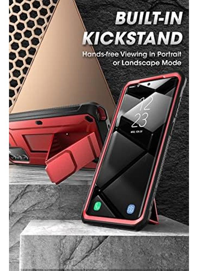 SupCase Unicorn Beetle Pro Series Case Designed For Samsung Galaxy Note 20 2020 Release Full Body Dual Layer Rugged Holster And Kickstand Case Without Built In Screen Protector Ruddy - Image 3