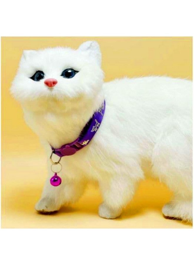 طوق عاكس للضوء من Pups&Pets يضيء في الظلام، طوق قطط عاكس للضوء من السلالات الصغيرة، الجراء والقطط الصغيرة والأرانب - قد يختلف اللون - Image 1