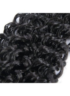 YXCHERISHAIR 8 حزم شعر كروشيه مجعد جوجو كيرل كروشيه للنساء ذوات البشرة السمراء، تجديل شعر صناعي بوهيمي جدائل شعر كروشيه مموج مائي (18 بوصة 1B)  - Image 5