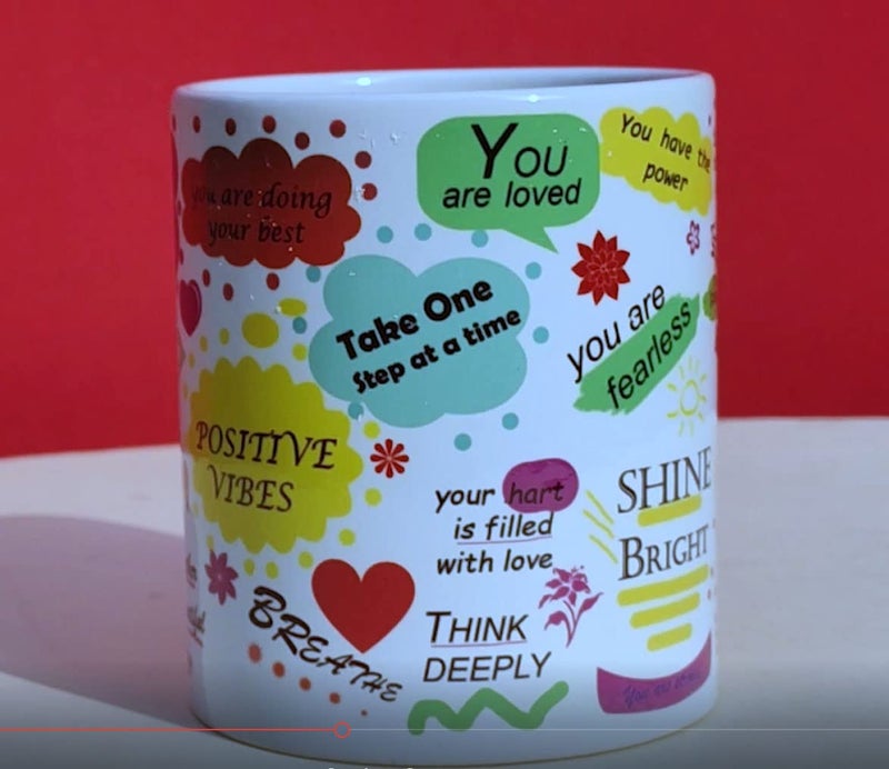 DAYS Mindfulness Mug Inspiration Mug Positive Mug Motivational Mug Law of Attraction Anxiety Manifest Mindset Mental Health Self Love Coffee Mug B091PXRWT2 - Image 2