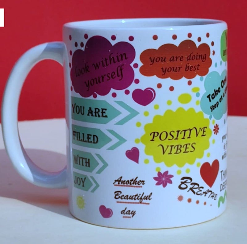 DAYS Mindfulness Mug Inspiration Mug Positive Mug Motivational Mug Law of Attraction Anxiety Manifest Mindset Mental Health Self Love Coffee Mug B091PXRWT2 - Image 1
